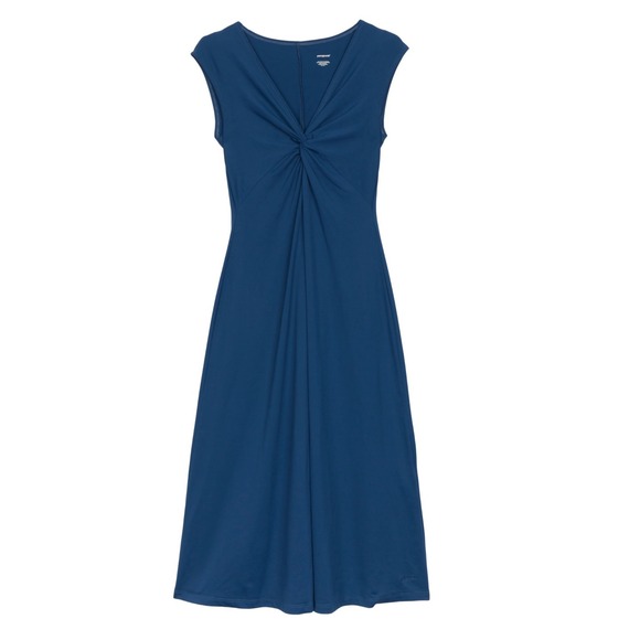 Patagonia Dresses & Skirts - Patagonia Bandha Dress Women's Sleeveless Midi Knit Casual Blue XS